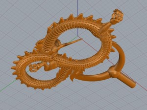 dragondracondrakon 3Dモデル