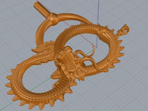 dragondracondrakon 3Dモデル
