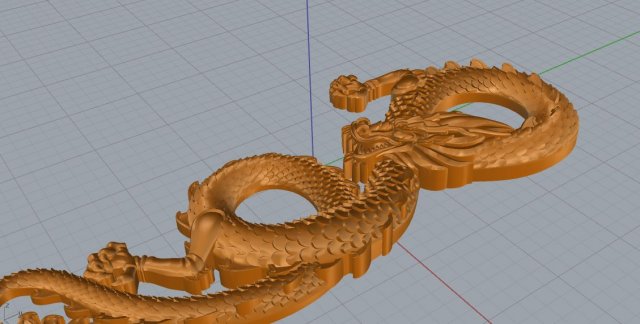 dragon Model 3D .c4d .max .obj .3ds .fbx .stl .blend 