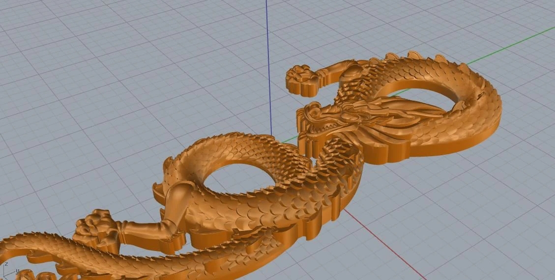 dragon 3D Model .c4d .max .obj .3ds .fbx .stl .blend 