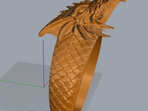 dragon ring 3D-Druckmodell