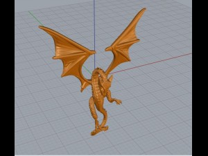 dragon 3D मॉडल