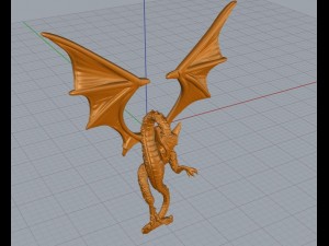 dragon 3D मॉडल