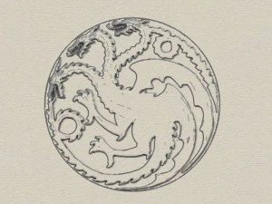 jogo dos tronos do drag&atilde;o Modelo de Impressão 3D