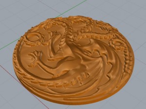 dragon game of thrones 3D Print Model