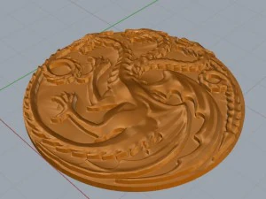 dragon game of thrones 3D Print Model