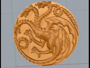 dragon game of thrones 3D Print Model