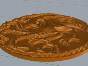 dragon game of thrones 3D Print Model