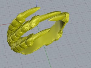 clutches ring 3D 프린트 모델
