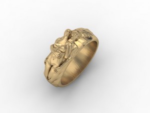 naked ring Modèles 3D en vedette