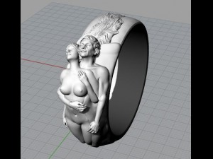 naked ring 3D printmodel