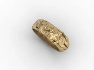naked ring 3D Print Model