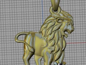 lion zodiac horoscope 3D Print Model