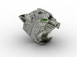 pantere ring Modello di stampa 3D