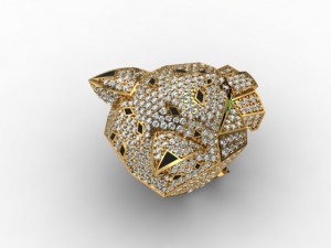 pantere ring Modello di stampa 3D