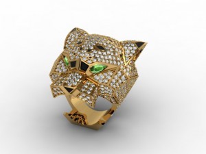pantere ring Modello di stampa 3D