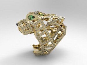 pantere ring 3D Print Model
