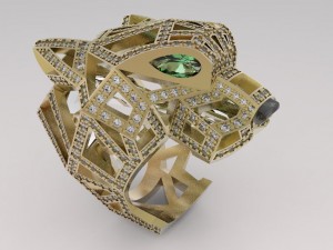 pantere ring 3D Print Model