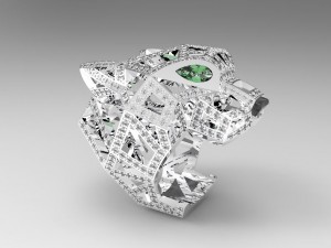 pantere ring 3D Print Model