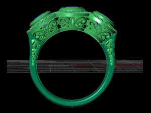 jewellery ring 3D-Druckmodell