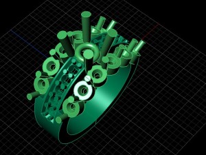jewellery ring 3D printmodel