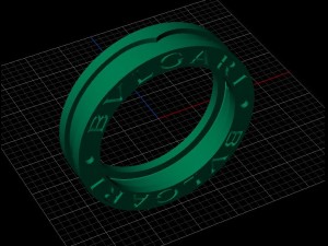 jewellery ring Modelo de Impressão 3D