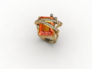 jewellery ring 3D Baskı Modeli
