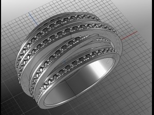 jewellery ring Modelo de Impressão 3D