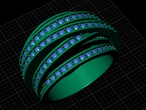 jewellery ring Modelo de Impressão 3D