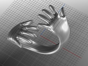 hand ring 3D Print Model