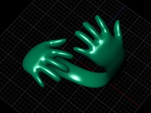 hand ring 3D Print Model