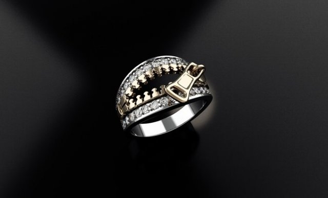 clasp ring 3D-printmodel .c4d .max .obj .3ds .fbx .stl .blend 