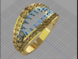 clasp ring 3D-printmodel