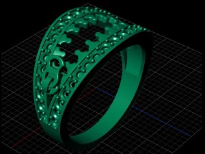 clasp ring 3D-printmodel