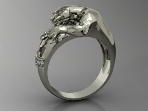 panthera ring 3D Принт Модель