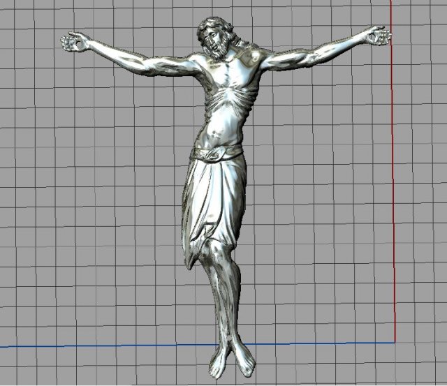 jesus christ 3D प्रिंट मॉडल .c4d .max .obj .3ds .fbx .stl .blend 