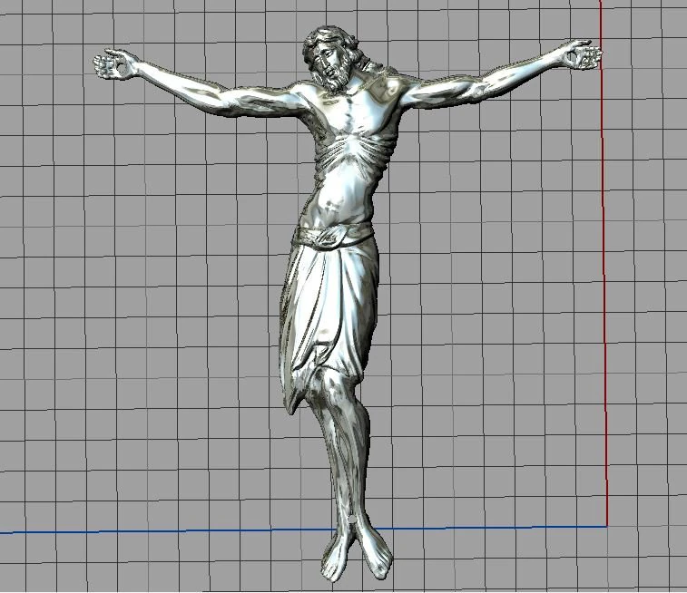 jesus christ 3D Print Model .c4d .max .obj .3ds .fbx .stl .blend 