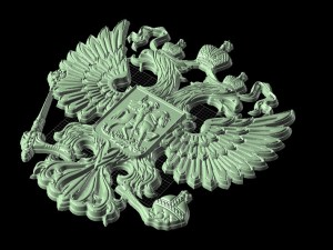 coat of arms russia 3D Принт Модель