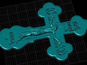 jewellery cross 3D Print Model