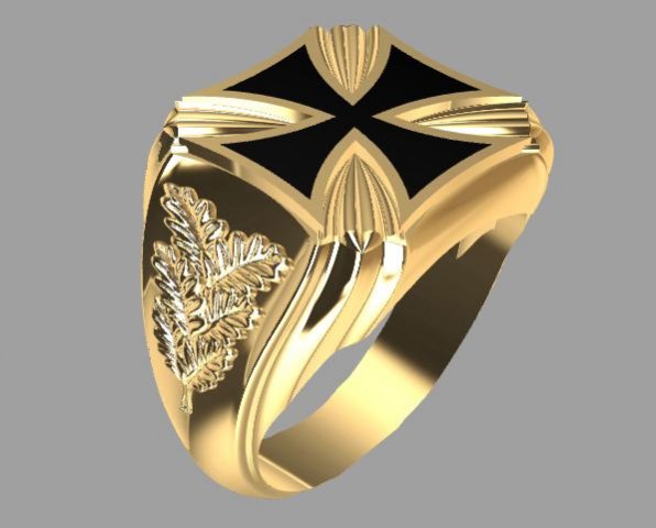 man ring jewellery 3Dプリントモデル .c4d .max .obj .3ds .fbx .stl .blend 