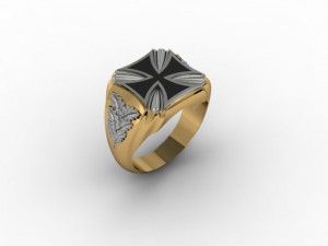 man ring jewellery 3Dプリントモデル