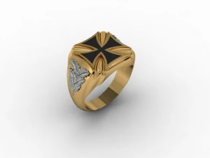 man ring jewellery 3D Print Model