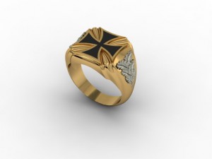 man ring jewellery 3Dプリントモデル