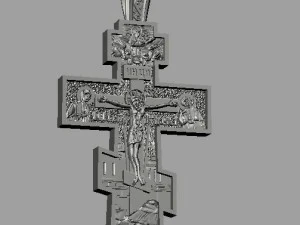 jewellery cross 3D Print Model