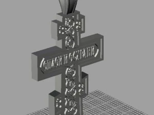 jewellery cross 3D Print Model