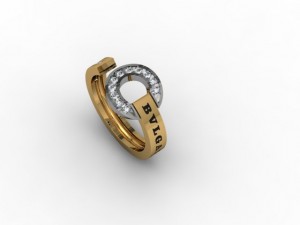 ring gold Modelo de Impressão 3D