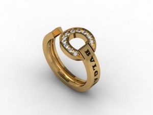 ring gold 3D Принт Модель