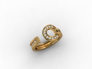 ring gold 3D Принт Модель