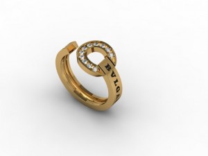 ring gold 3D Принт Модель