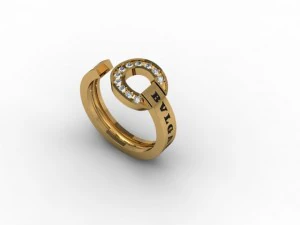 ring gold 3D Print Model
